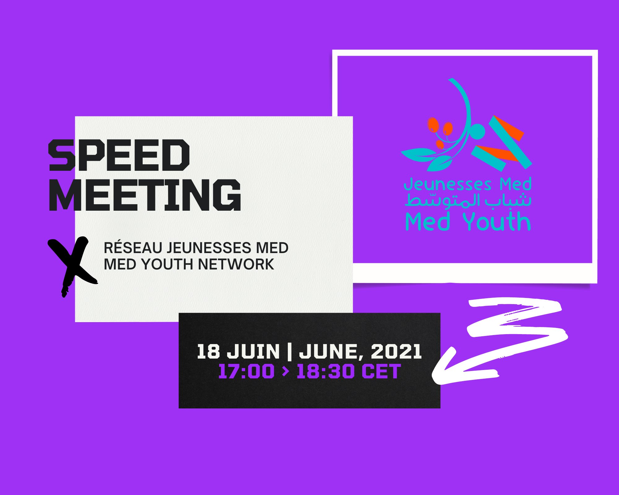 Speed-meeting en ligne proposé par le réseau Jeunesses Med